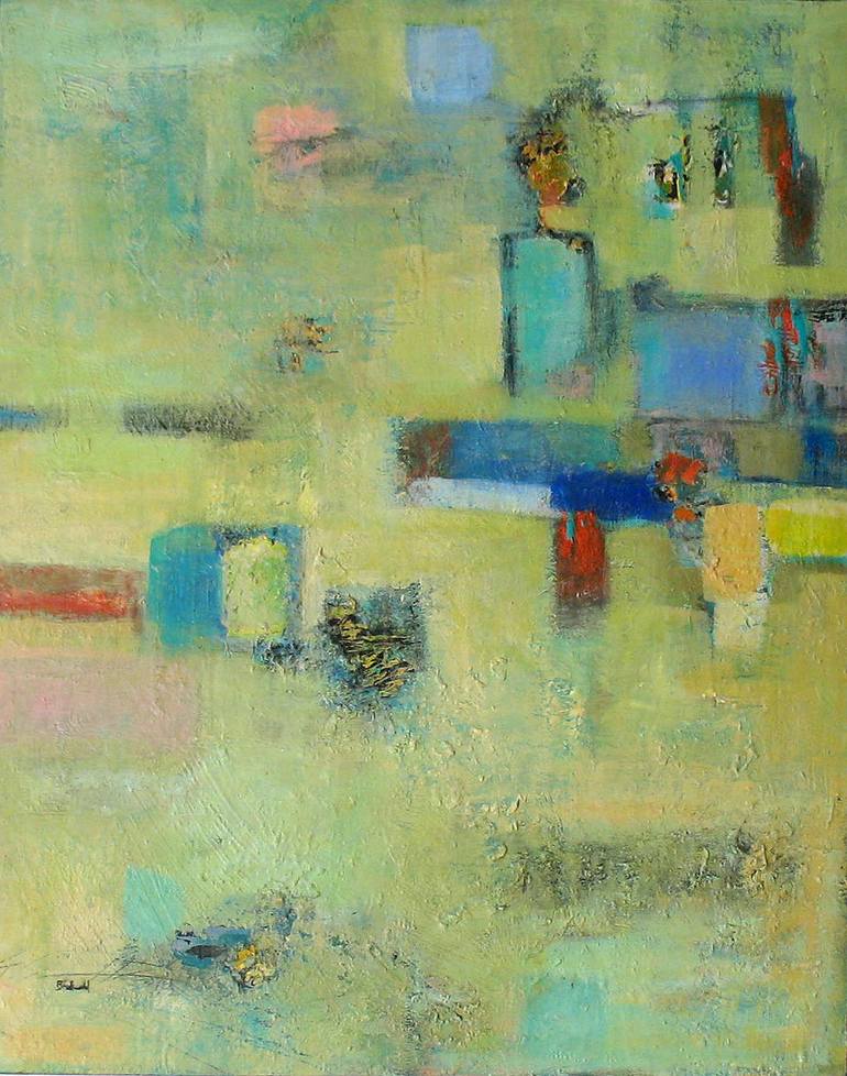 Original Modern Abstract Paintings by Joan Breckwedel