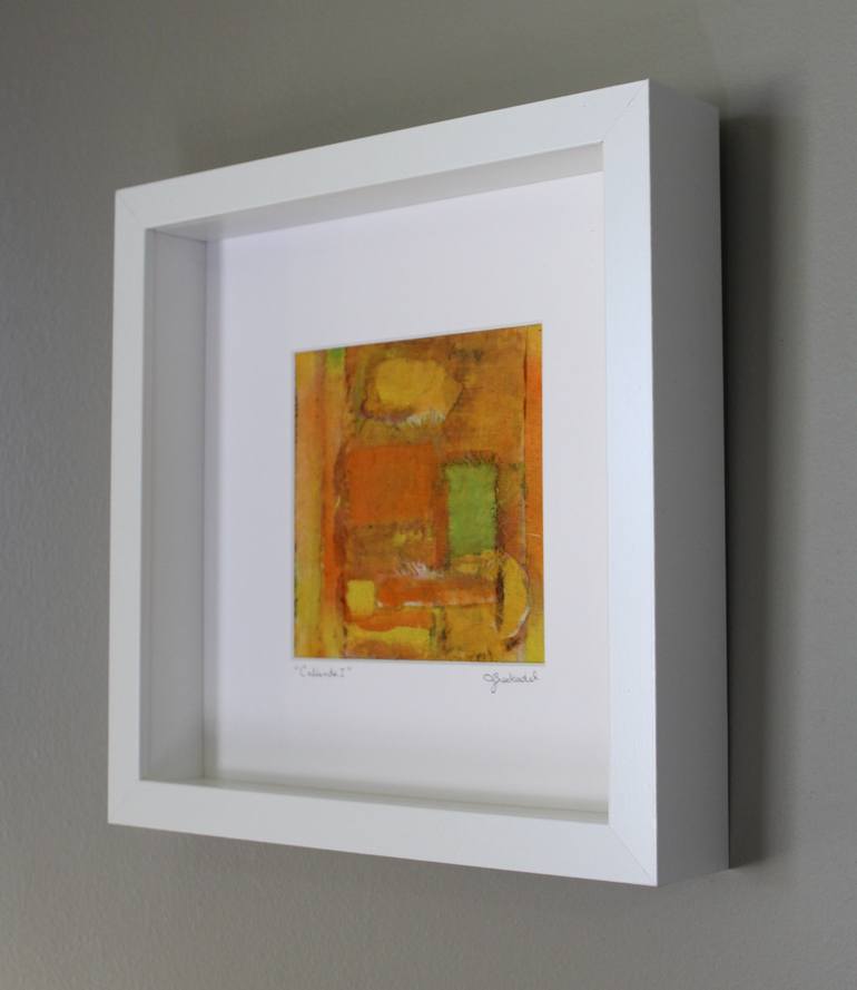 Original Abstract Expressionism Abstract Painting by Joan Breckwedel