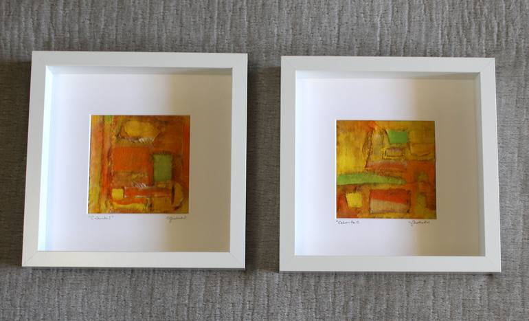 Original Abstract Expressionism Abstract Painting by Joan Breckwedel