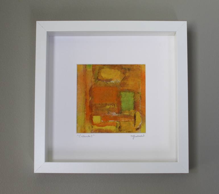 Original Abstract Expressionism Abstract Painting by Joan Breckwedel