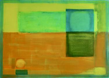 Original Minimalism Abstract Paintings by Joan Breckwedel