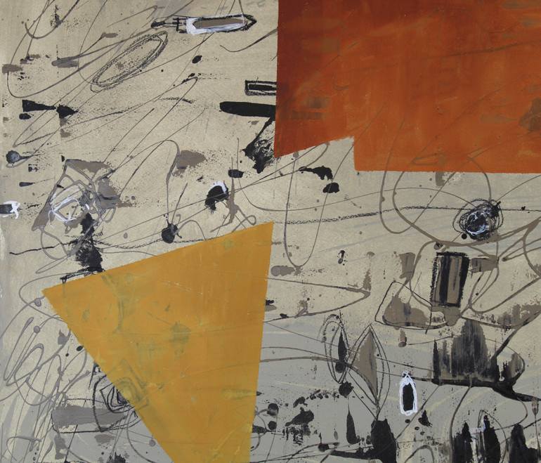 Original Abstract Expressionism Abstract Painting by Joan Breckwedel