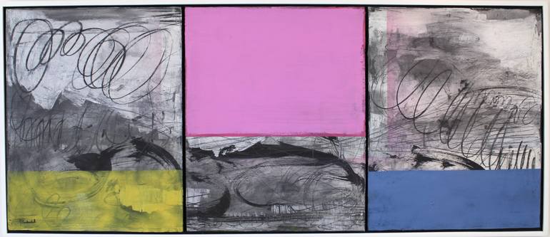 Original Abstract Expressionism Abstract Paintings by Joan Breckwedel