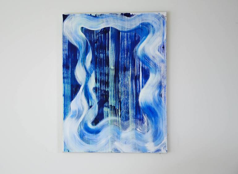 Original Abstract Painting by Steffen Vogelezang