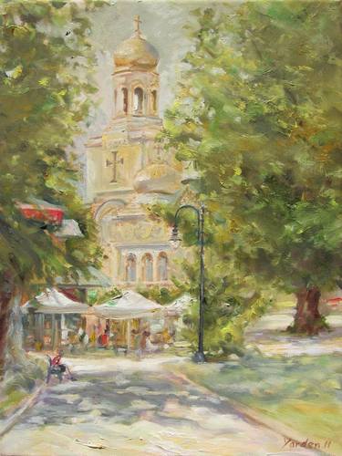 Print of Architecture Paintings by Yordan Enchev
