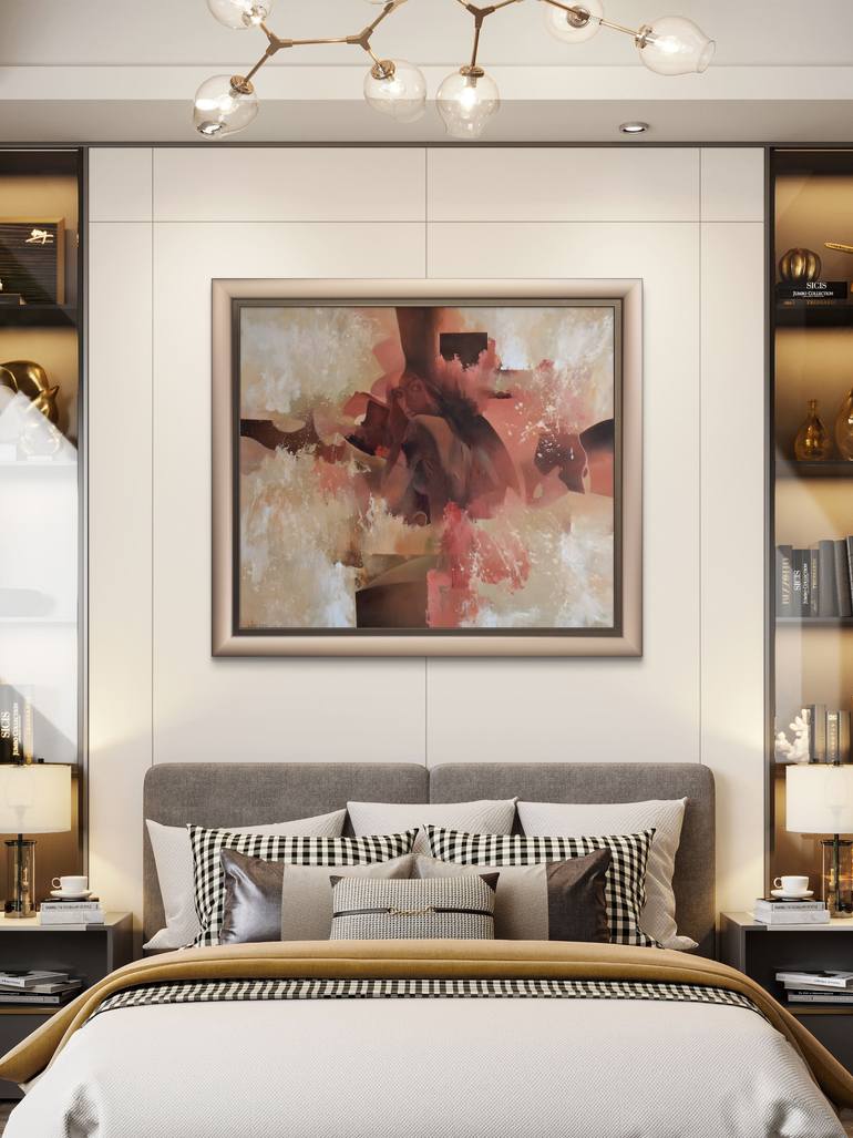 Original Abstract Women Painting by Vlad Tasoff