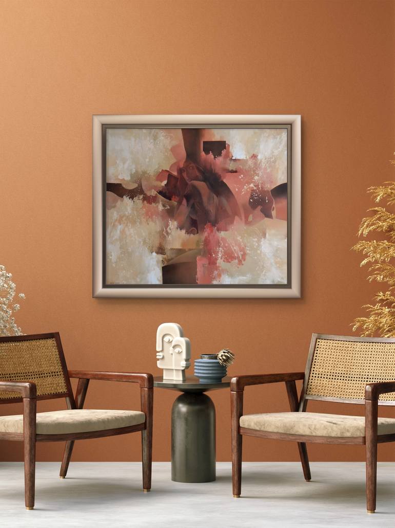 Original Abstract Women Painting by Vlad Tasoff