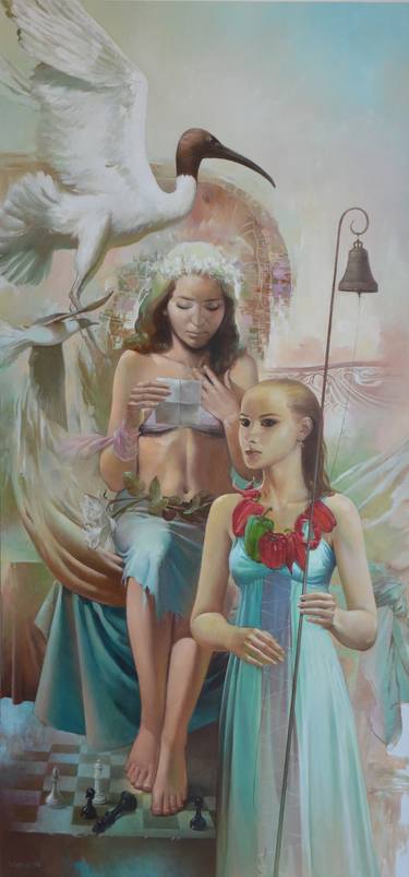 Print of Figurative Fantasy Paintings by Vlad Tasoff