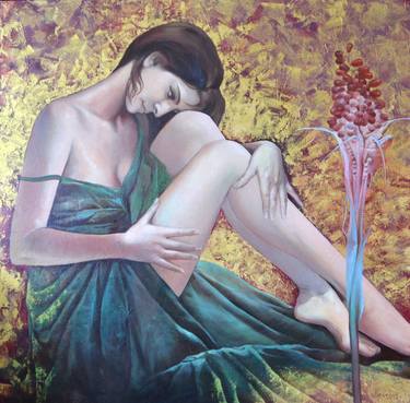 Original Figurative Classical mythology Paintings by Vlad Tasoff