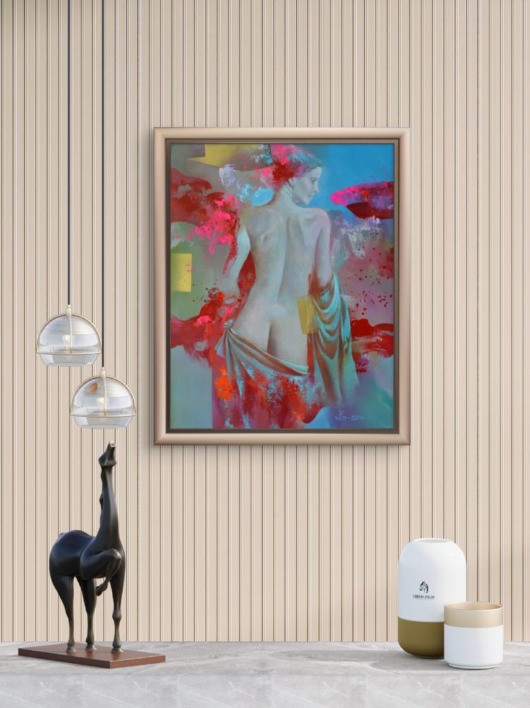 Original Figurative Body Painting by Vlad Tasoff