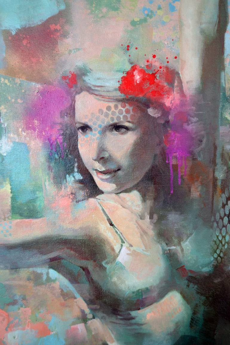 Original Figurative People Painting by Vlad Tasoff