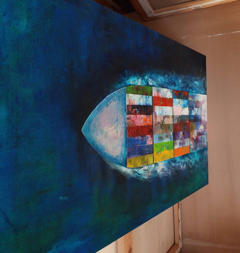 Original Other Seascape Painting by Oksana Boguslavska