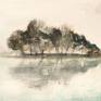 Calm and wide space of the lake in the Ternopil City, Ukraine.
Painting is painted on high-quality canvas. I've painted it using only quality materials. Framing is not necessary. The edges are painted also.
