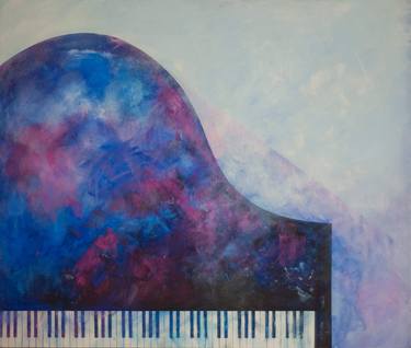 Original Music Paintings by Oksana Boguslavska