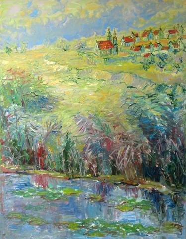 Print of Impressionism Landscape Paintings by Liudvikas Daugirdas