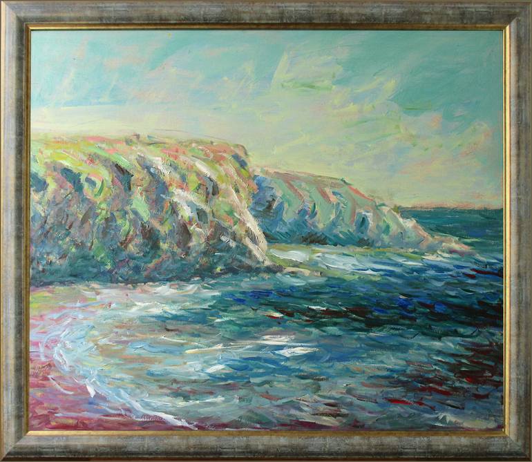 Original Seascape Painting by Liudvikas Daugirdas