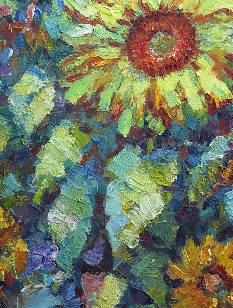 Original Impressionism Nature Painting by Liudvikas Daugirdas