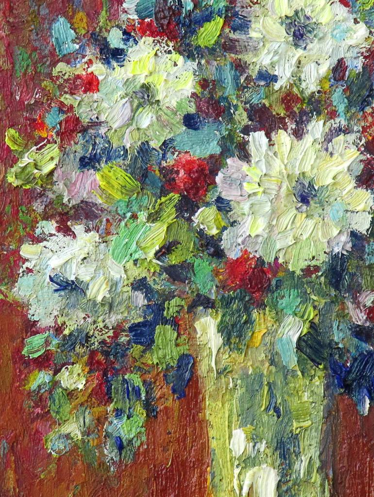 Original Impressionism Still Life Painting by Liudvikas Daugirdas