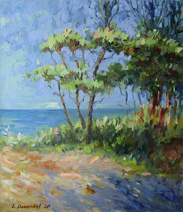 Original Impressionism Seascape Paintings by Liudvikas Daugirdas