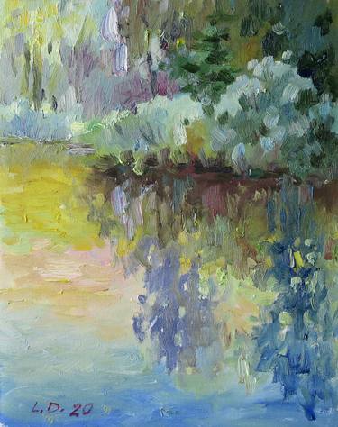 Original Impressionism Landscape Paintings by Liudvikas Daugirdas