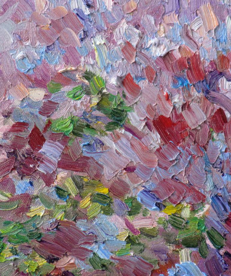 Original Impressionism Landscape Painting by Liudvikas Daugirdas