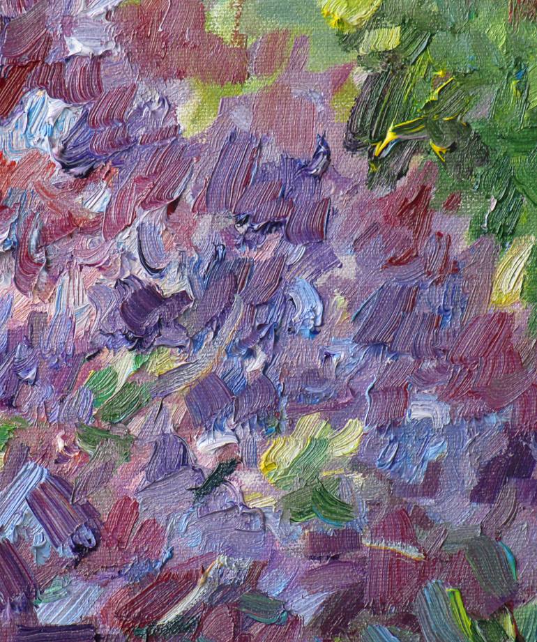 Original Impressionism Landscape Painting by Liudvikas Daugirdas