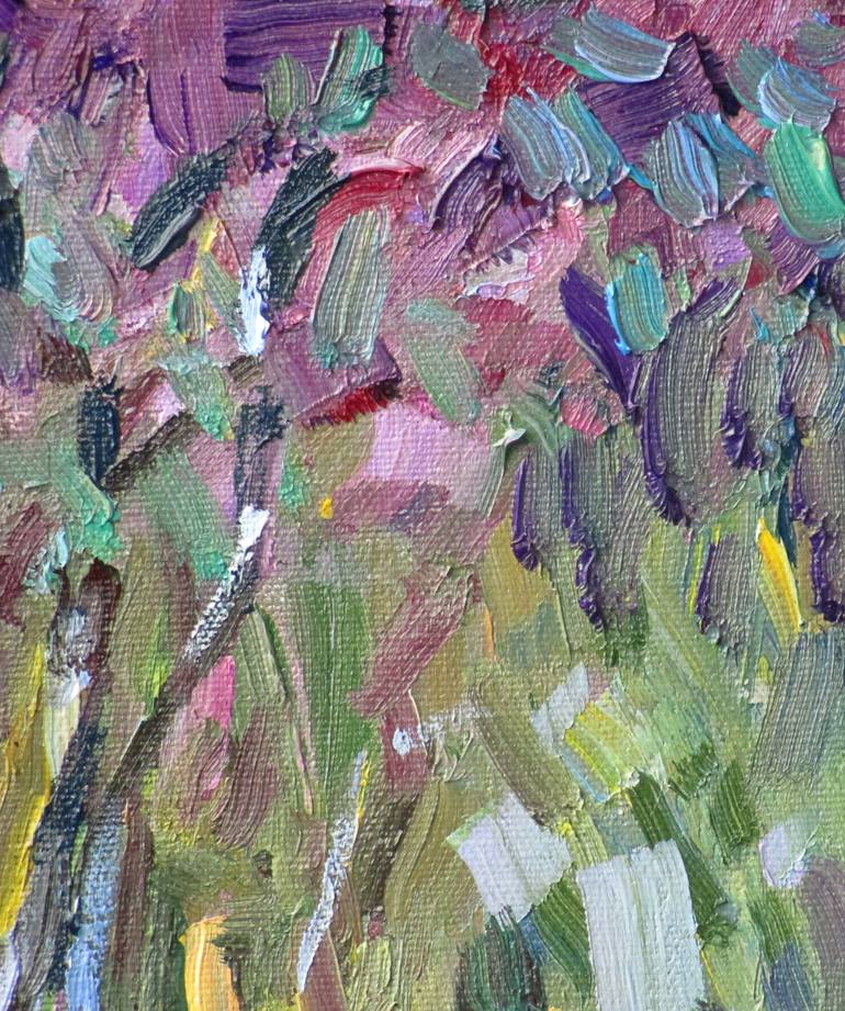 Original Impressionism Landscape Painting by Liudvikas Daugirdas