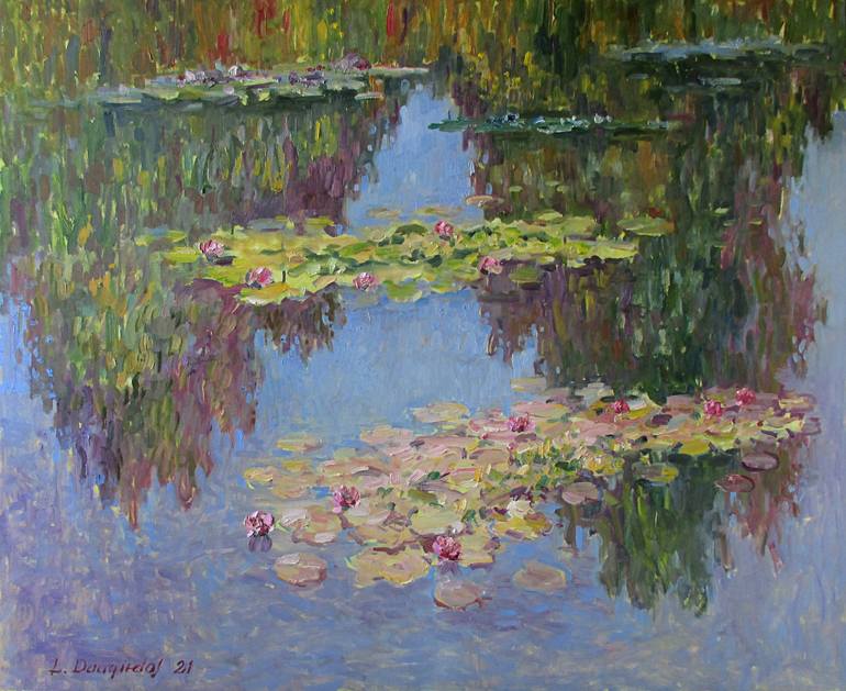Print of Impressionism Landscape Paintings by Liudvikas Daugirdas