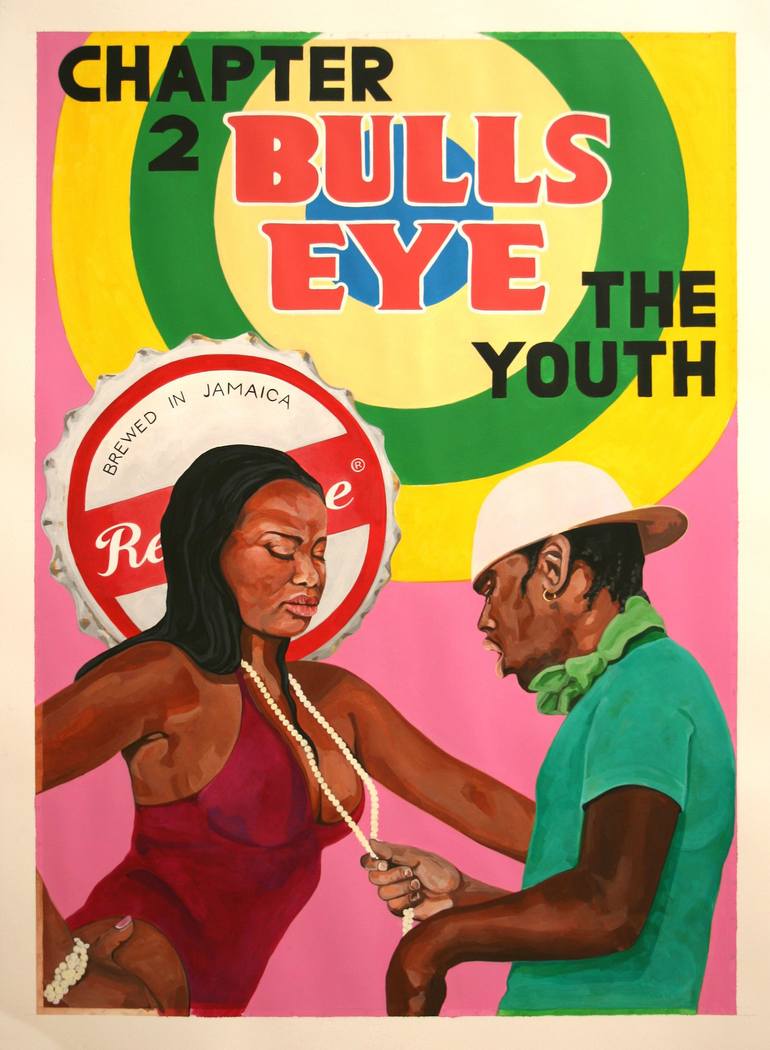 Original Pop Art Popular culture Paintings by Robin Clare