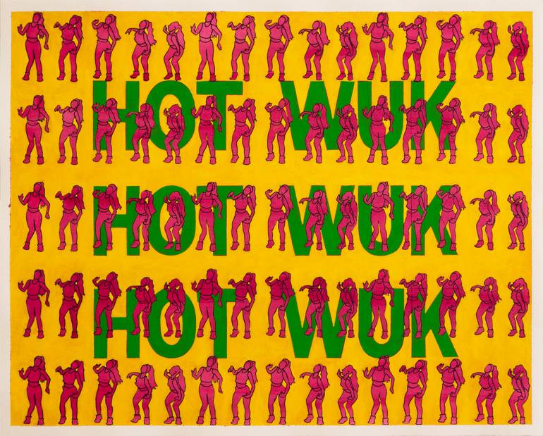 Original Figurative Pop Culture/Celebrity Painting by Robin Clare