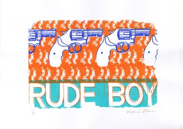 Original Contemporary Politics Printmaking by Robin Clare