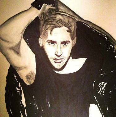 Original Photorealism Celebrity Drawings by Maheen Kadri