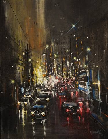 Original Cities Paintings by Tom Shropshire