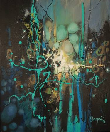 Original Abstract Paintings by Tom Shropshire