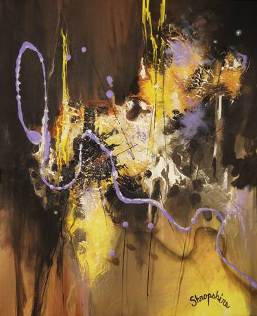Original Abstract Paintings by Tom Shropshire