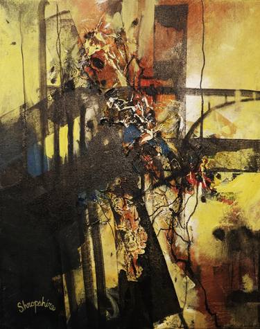 Original Abstract Expressionism Abstract Paintings by Tom Shropshire
