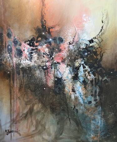 Original Fine Art Abstract Paintings by Tom Shropshire