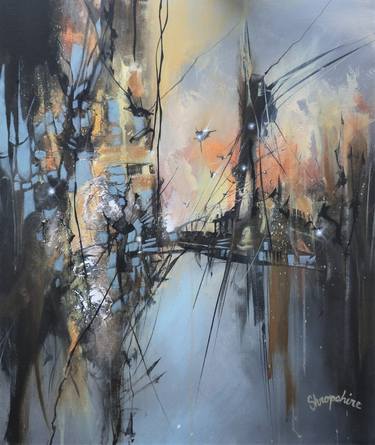 Original Abstract Expressionism Abstract Paintings by Tom Shropshire