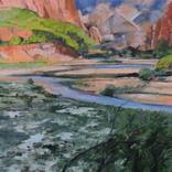 River's Path Through Valleys by Richard Szkutnik