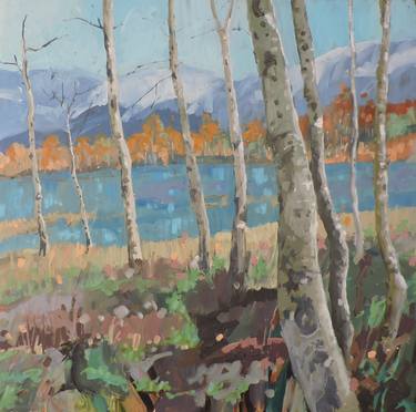 Original Impressionism Landscape Paintings by Richard Szkutnik