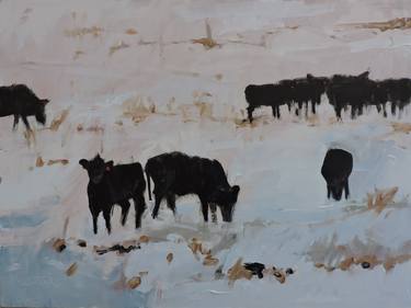 Cows in Snow thumb