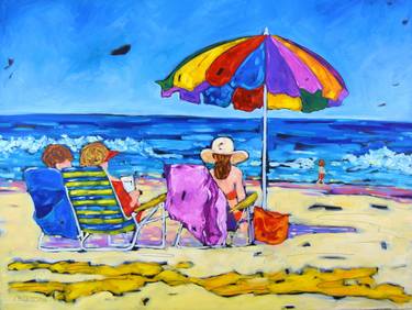 Original Beach Paintings by Christi Dreese