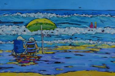 Original Impressionism Beach Paintings by Christi Dreese
