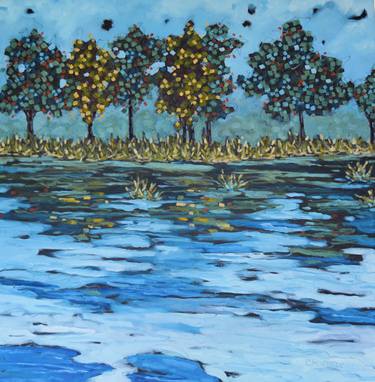 Original Impressionism Water Paintings by Christi Dreese