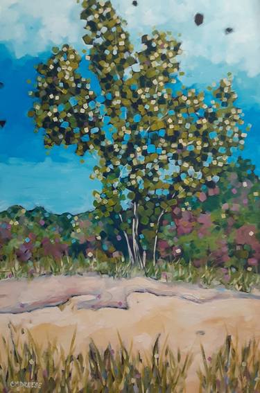 Original Expressionism Landscape Paintings by Christi Dreese