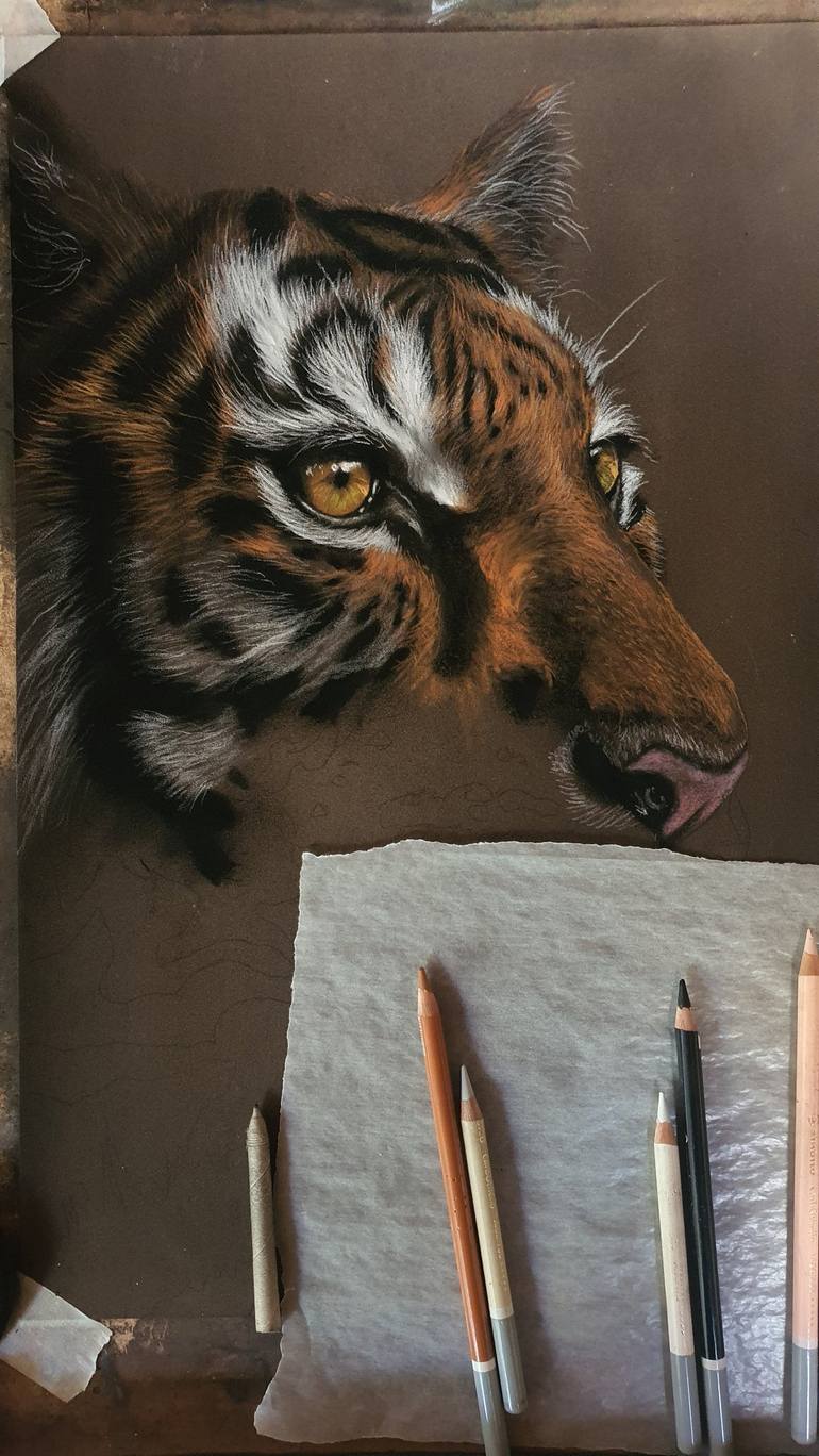 Original Animal Painting by Sean Afford