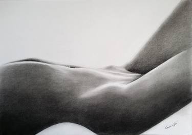 Original Figurative Nude Drawings by Sean Afford