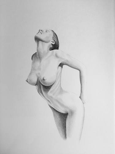 Original Figurative Nude Drawings by Sean Afford
