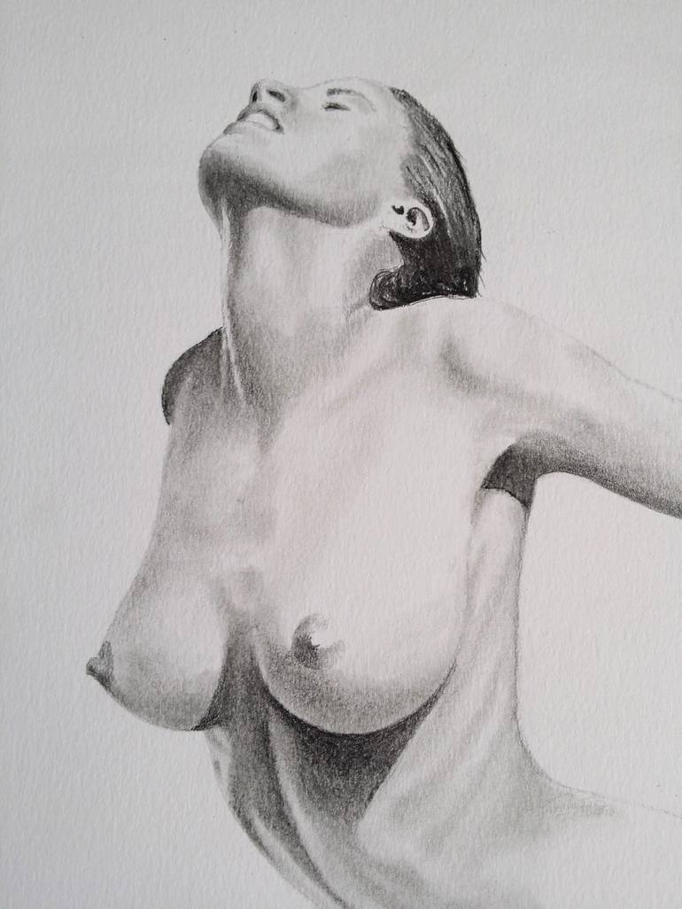 Original Nude Drawing by Sean Afford