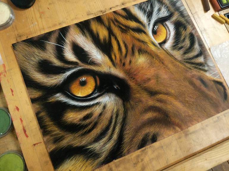 Original Photorealism Animal Painting by Sean Afford